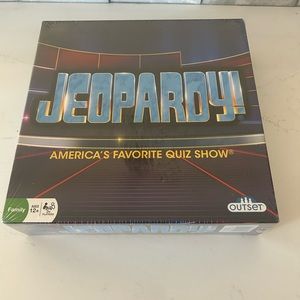 JEOPARDY! America's Favorite Quiz Show Card Game by OUTSET MEDIA SEALED
